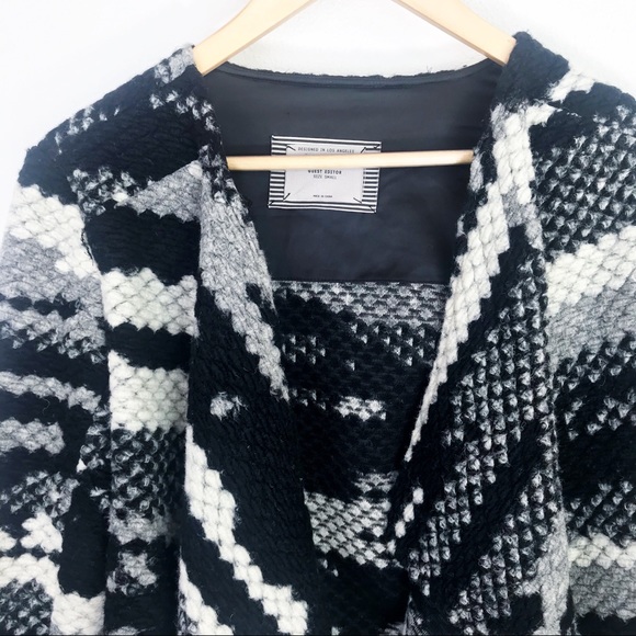 Anthropologie Guest Editor Wool Drape Cardigan - Picture 3 of 12